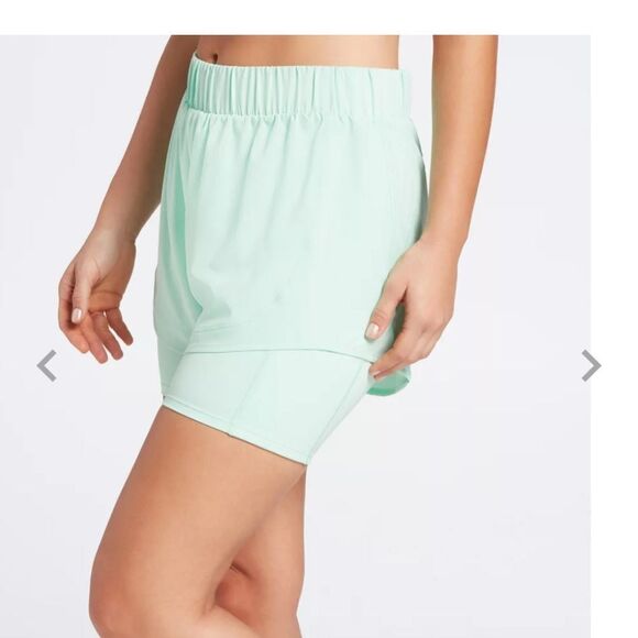 CALIA Women's 2-In-1 Ruched Running Shorts Sz XL NWT - Picture 9 of 11